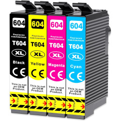 Compatible 604XL Multipack Ink Cartridges (Pineapple)