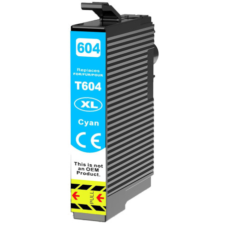 Compatible 604XL Cyan Ink Cartridge (Pineapple)