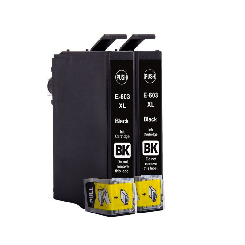 Compatible 603XL 2x Black Twin-Pack Ink Cartridges (Starfish) Compatible 603XL 2x Black Twin-Pack Ink Cartridges (Starfish)