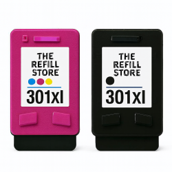 Remanufactured HP 301XL BK & C Multi-Pack