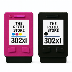 Remanufactured HP 302XL BK & C Multi-Pack