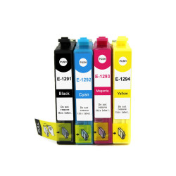 Compatible 1295XL - C13T12954010 Apple - High Capacity Multi-Pack, 4x Ink Cartridges for Epson Printers