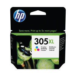 HP 305XL High Yield Original Ink Cartridge Tri Colour 3YM63AE. Colour