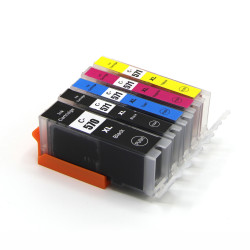 Compatible 570XL & 571XL - High Capacity Multi-Pack, 5x Ink Cartridges.