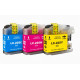 Compatible Brother LC225XL Three-Colour Multipack – High Capacity